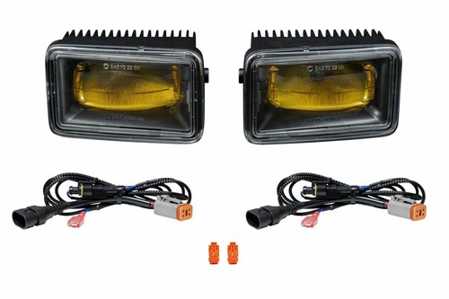 Diode Dynamics DD7769 Yellow LED Fog Light Kit For 2022-2024 Maverick - Picture 3 of 5