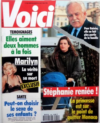Mag 1993: MARILYN MONROE_MANDY SMITH_DAVID IMAN BOWIE_ROSEANNE BARR_France GALL