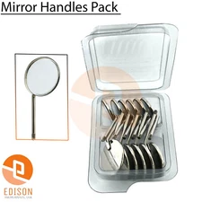 Dental Mouth Mirrors #5 Reflector Odontoscope Oral Diagnostic Mirror Pack Of 12