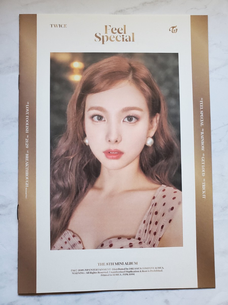 Twice 8th Mini Album Feel Special Album A Ver (White) + Lyric