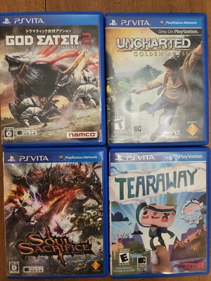 PS Vita Game Lot (One Sealed, 6 Japanese) | eBay