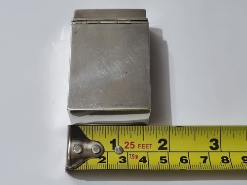 RARE George V Solid Silver "Wind Screen Matchbox" Vesta by Cohen & Charles 1916 - Picture 19 of 23