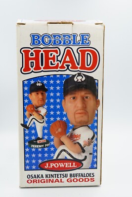 Jerewy Powell Baseball Bobble Head Statue Osaka Buffaloes | eBay
