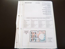 Manuale di servizio originale Blaupunkt autoradio Casablanca Canberra Pasadena Wiesbad