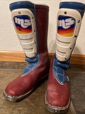 Vintage Alpinestars MS Racing Motocross Boots