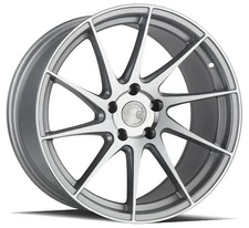 18x8.5 AodHan AH09 5x108 +35 Machined Silver Flow Forged Wheels (Set of 4)