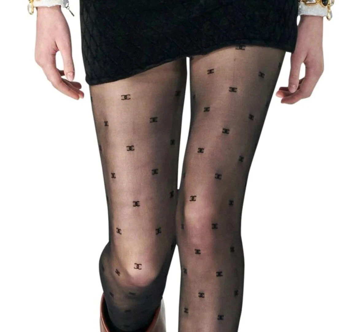 CHANEL Black Hosiery & Socks for Women for sale | eBay