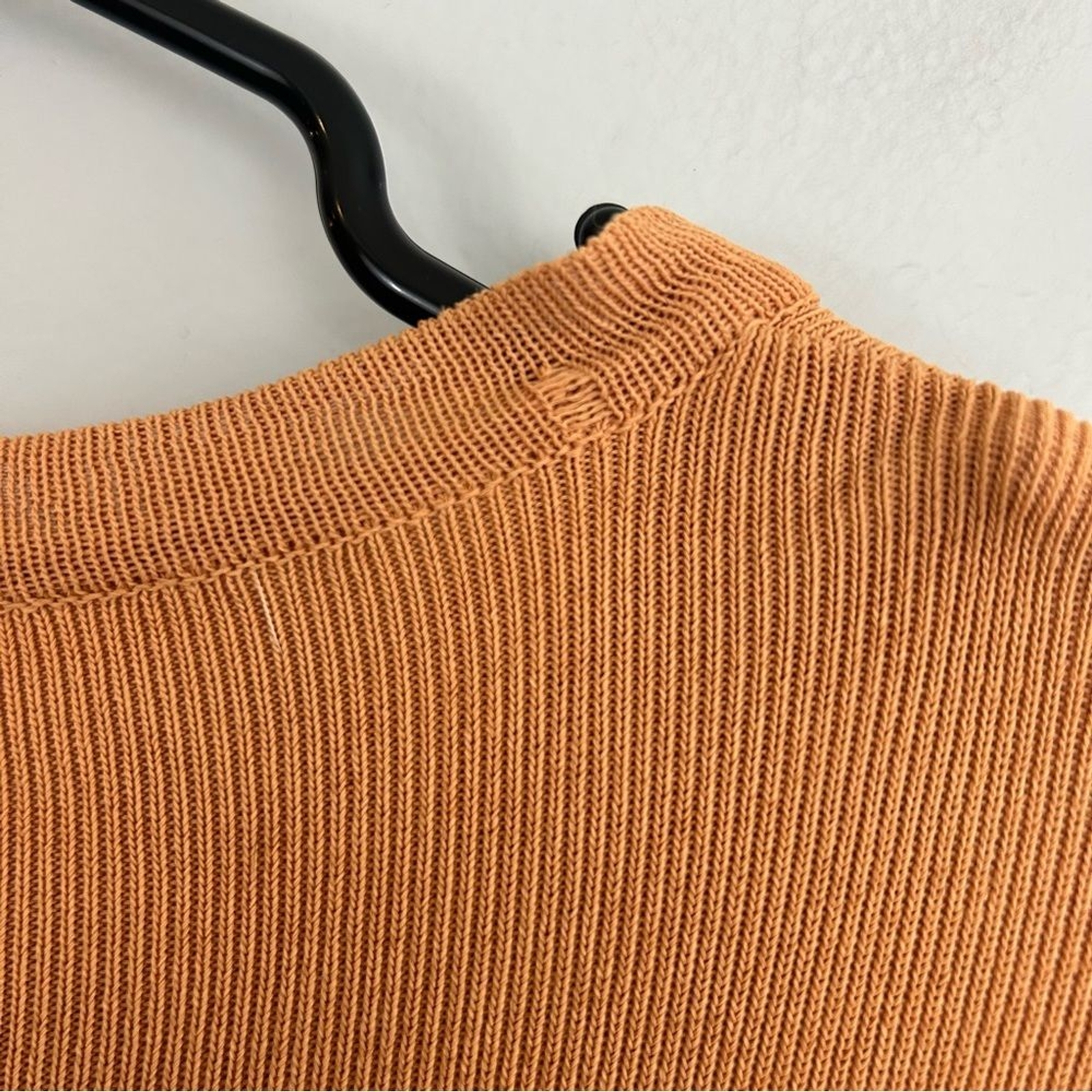 MaxMara Sherbert Orange Button Down Cardigan Top … - image 10