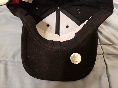 Philadelphia Eagles NFL Hat Reebok Sovereign Bank Black Adjustable Strap Cap NEW - Picture 7 of 9