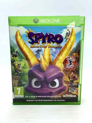 Spyro Reignited Trilogy Xbox One PAL ENGLISH TESTED AUTHENTIC