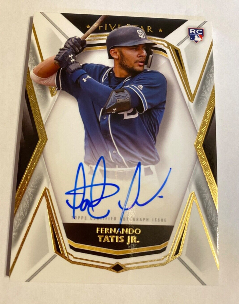 2019 Topps Five Star Fernando Tatis Jr Rookie Auto RC | eBay
