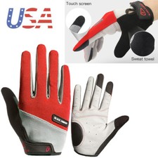 Men Breathable Full Finger Gloves Touch Screen Antiskid Tactical Gloves Shooting