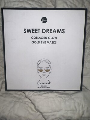 Sweet Dreams Collagen Glow Gold Eye Masks 5 Pair Eye Mask Eye Treatment