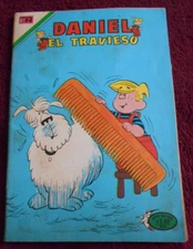 DANIEL tiny comic NOVARO colibri mexican DENNIS THE MENACE foreign 70s RUFF COMB