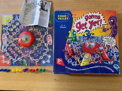 RARE & Vintage Chad Valley Gonna Get Yer! Monster Brettspiel - 100% vollständig
