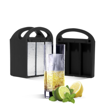 Crystal Clear Highball Ice Cube Maker Mold- 6 4.5'' Spear Ice