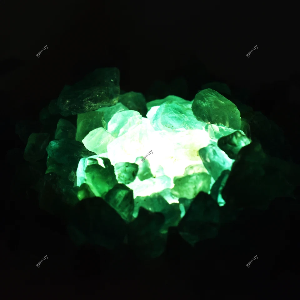 Natural Aquamarine Blue Uncut Rough CERTIFIED 500-50000 Ct Lot Loose Gemstone - Image 2 of 4