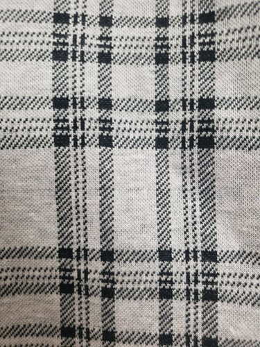 Liz & Sara Womens Purple Plaid Padded Cropped Top Size Medium - Picture 3 of 7