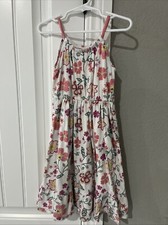 CARTERS  Kids GIRLS FLORAL SLEEVELESS DRESS size 5/5A