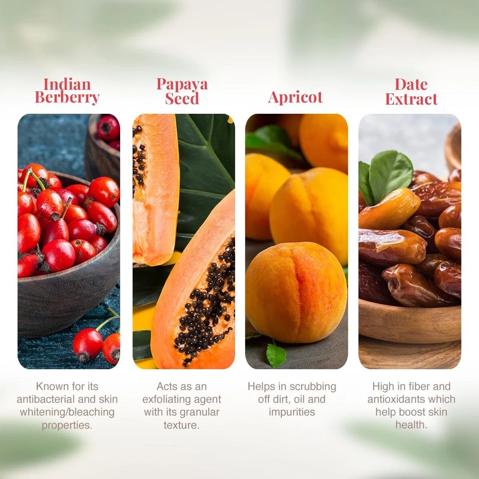 VLCC Indian Berberry Face Scrub - 80g | Gentle Scrub | Helps remove Dead Skin - Image 4 of 4