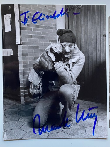 Manfred Krug - Theater / Film - original Autogramm - Großfoto 21 x 16 cm - Bild 2 von 2