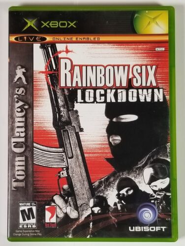 Tom Clancy's Rainbow Six: Lockdown (Microsoft Xbox, 2005) probado en caja original y funcionando - Imagen 1 de 9