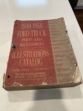 1948-1956 Ford Truck Parts And Accessories Manuals Text Illustrations Factory