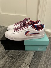 Size 8.5 - Parra x Nike Blazer GT SB QS Low White for sale online