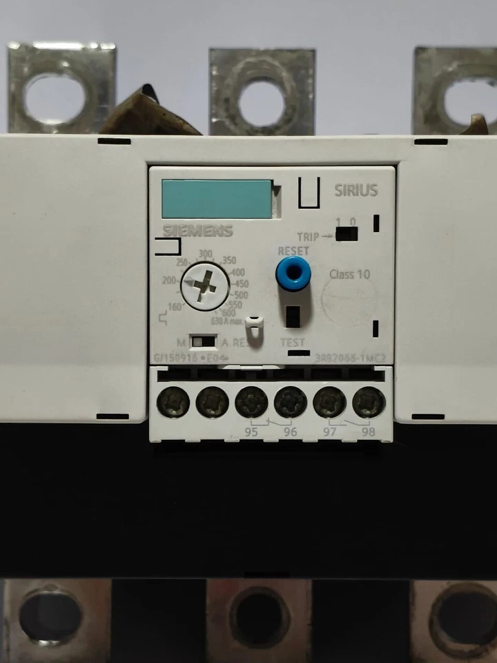 siemens sirius 3rb2066-1mc2 3pole 160-630a electronic overload relay 3rb20661mc - Image 2 of 4