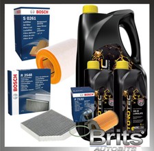 KIT DE SERVICIO PARA AUDI A7 3.0 TDI (4GA/GF) ACEITE CABINA AIRE FILTROS Y ACEITE (2010-2018)