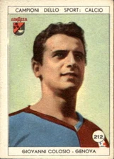 Lavazza 1950 Sports Champions Figure No. 212 Genoa Colosio