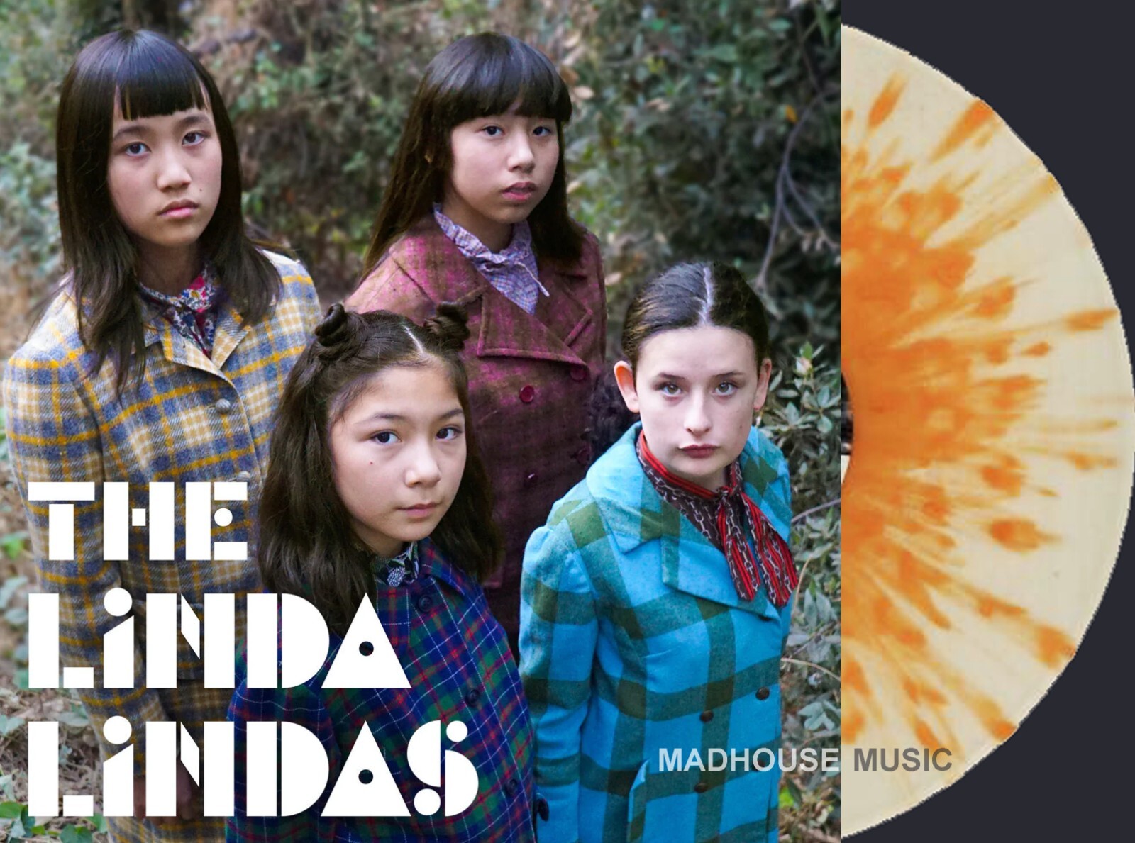 The LINDA LINDAS LP The Linda Lindas MOON PHASE ORANGE & MILKY COLOURED VINYL