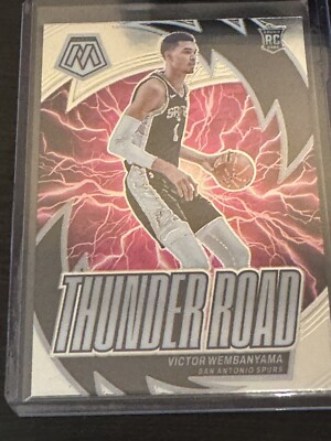 Victor Wembanyama 2023-24 Panini Mosaic #8 Thunder Road Rookie | eBay