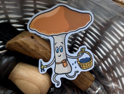 Nahrungssuche Aufkleber | Pilz Geschenk