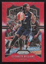 2020 Panini Prizm WNBA Elizabeth Williams Ruby Wave #16 Card