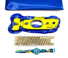 NEW Swatch Scuba 200 Watch YELLOW SUB SDL101 Limited Edition Worldwide Packaging