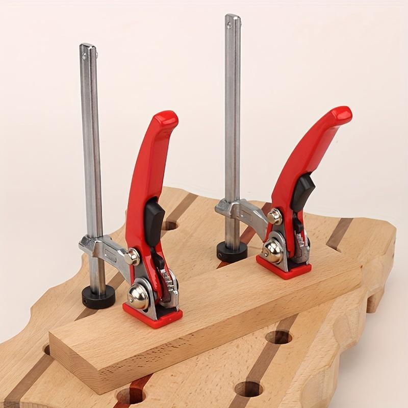 Woodworking Bench Clamp with Quick Release for 19-20MM Holes
