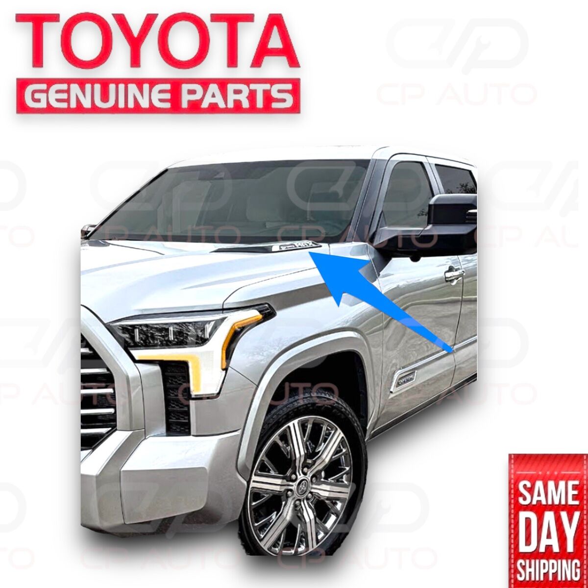 2023-2025 Toyota Sequoia iForce Max Front Left Hood Scoop