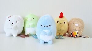 San-X Sumikko Gurashi bear penguin cutlet tempura lizard 10cm plush toy | eBay