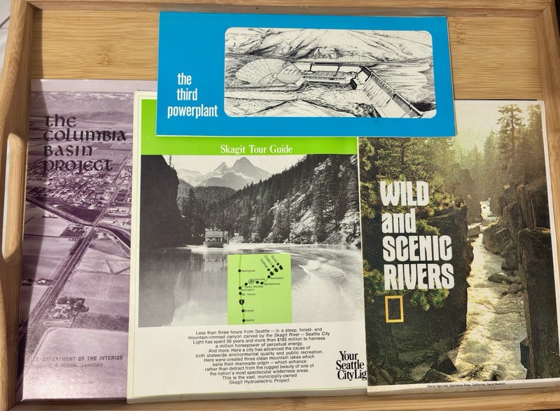 Vintage Washington State Hydroelectric Power Brochures And Misc Travel