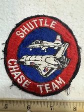 Vintage NASA Space Shuttle Patch - Shuttle Chase Team