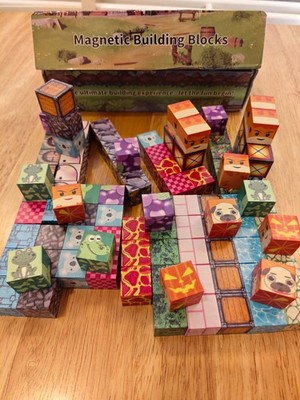 Minecraft Style Magnetische Bausteine Konstruktionsspielzeug