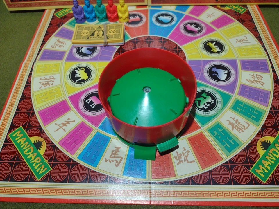 Mandarin Board Game Mattel 1990, 100% COMPLETE Original Rare VERY GOOD CONDITION - Image 4 of 4