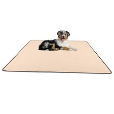 Washable Pee Pads for Dogs - 72  x 72  Extra Large Reusable Pet Mat for Dog P...