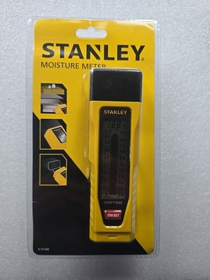 Stanley Feuchtigkeitsmessgerät mit zwei Erkennungsstiften und LCD-Bildschirm 0-77-030