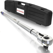 1 Inch Drive Torque Wrench 200-1000 FT.LB / 271-1356.7N.M/Aluminum Alloy Handle