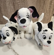 Lot Of 3 Disney Dalmations 101 102 Plush Stuffed Animals