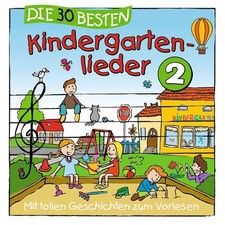 Die 30 besten Kindergartenlieder für Kinder- 2 - mit allen Liedtexten CD-NEU
