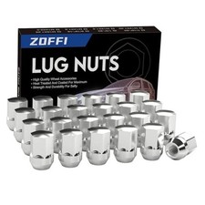 20pcs 9/16-18 Lug Nuts Chrome OEM Factory Style Replacement for 2006 Silver