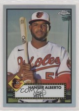 2021 Topps Chrome Platinum Anniversary Refractor Hanser Alberto #367 x5u
